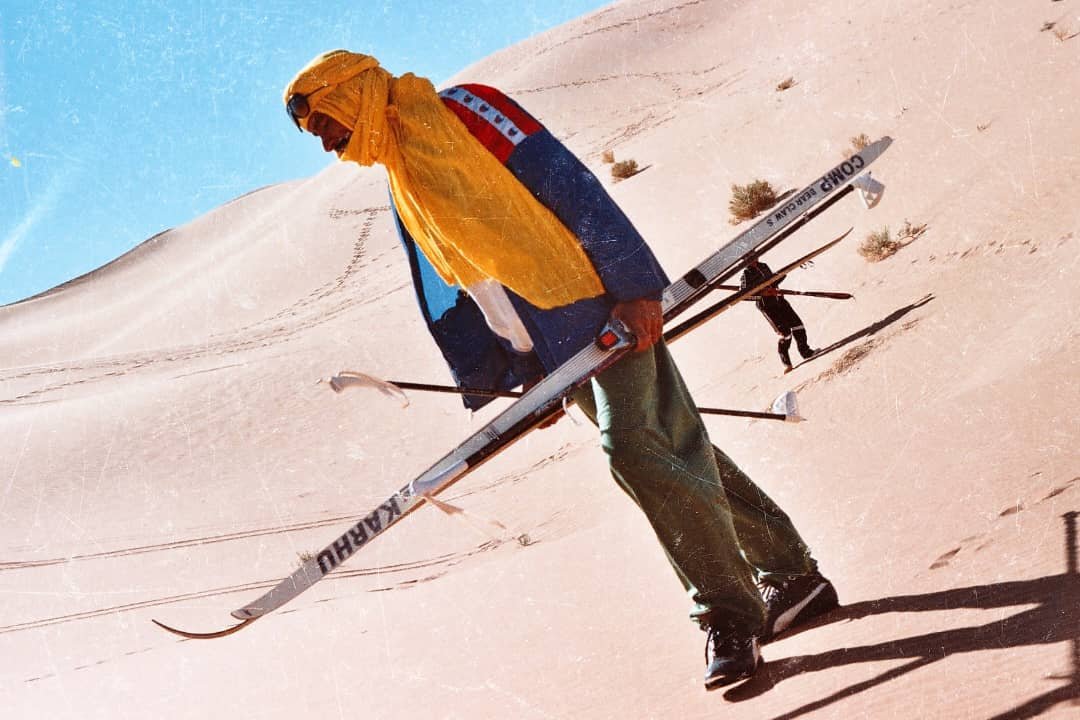 Sand Skiing